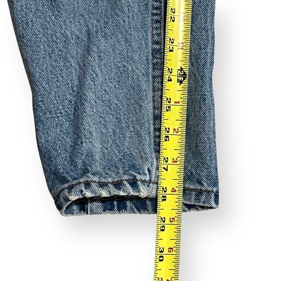 Vintage Levis Jeans Womens 11 Short Med Wash 512 Slim Fit Tapered 90s 28x28 - Picture 13 of 13